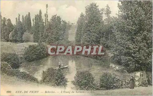 Cartes postales Environs de Vichy Bellerive L'Etang du Sarmon