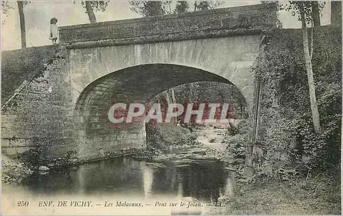 Cartes postales Environs de Vichy Les Malavaux Pont sur Le Jolan