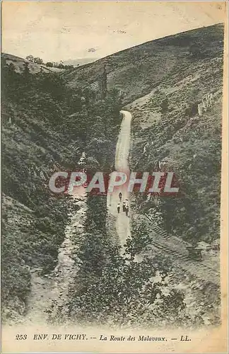 Cartes postales Environs de Vichy La Route des Malavaux
