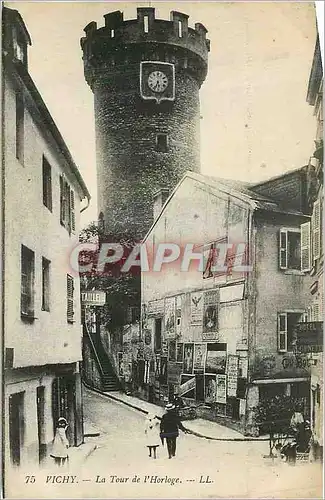 Cartes postales Vichy La Tour de l'Horloge