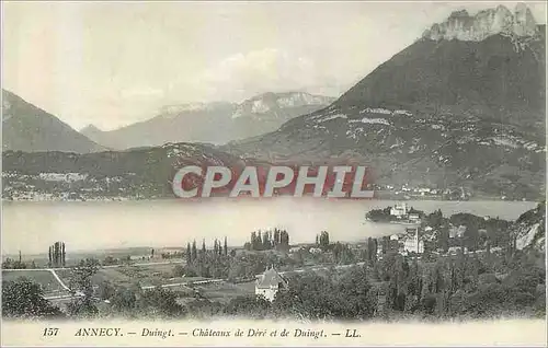 Cartes postales Annecy Duingt Chateau de Dere et de Duingt