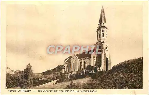 Cartes postales Annecy Couvent et Eglise de la Visitation