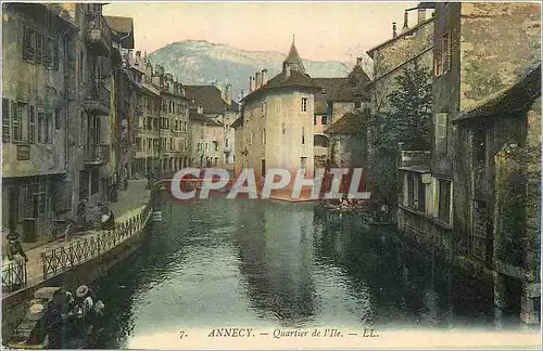 Cartes postales Annecy Quartier de l'Ile