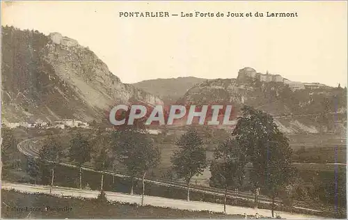 Ansichtskarte AK Pontarlier Les Forts de Joux et du Larmont