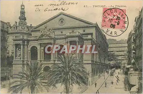 Cartes postales Toulon Le Theatre