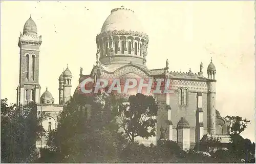 Cartes postales moderne Notre Dame d'Afrique Cachet Revue des S�urs Missionnaires Sceaux