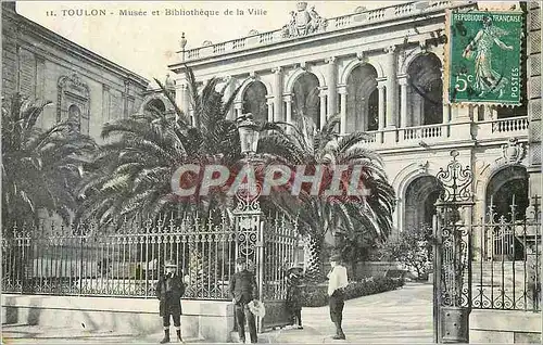 Cartes postales Toulon Musee et Bibliotheque de la Ville