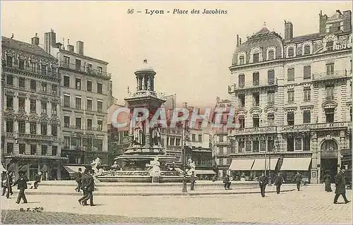 Cartes postales Lyon Place des Jacobins