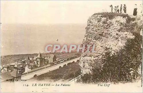 Cartes postales Le Havre La Falaise