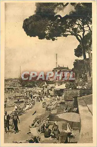 Cartes postales Juan les Pins (Alpes Maritimes) Cote d'Azur La Douce France Bain de Soleil