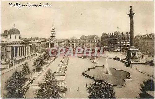 Cartes postales Trafalgar Square London