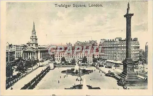 Cartes postales Trafalgar Square London
