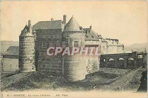 Cartes postales Dieppe le Vieux Chateau