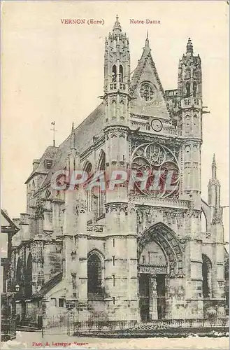 Cartes postales Vernon (Eure) Notre Dame