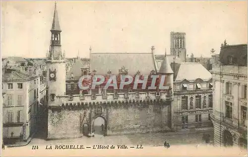 Cartes postales la Rochelle l'Hotel de Ville