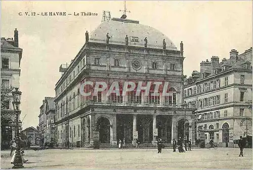 Cartes postales le Havre le Theatre