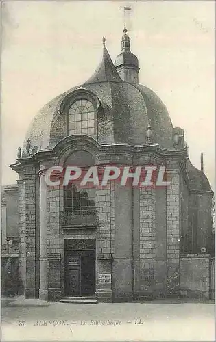Cartes postales Alencon la Bibliotheque