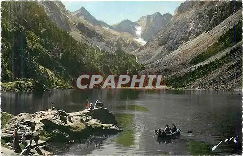 Moderne Karte Toute la France Cauterets (H P) Le Lac de Gaube Le Vignemale 3298 m