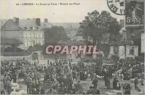 REPRO Limoges Le Champ de Foire Marche des Porcs
