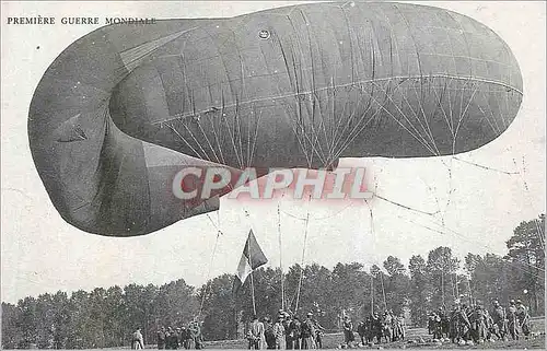 REPRO Premiere Guerre Mondiale Ballons Saucisses Zeppelin Dirigeable Aviation