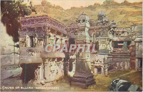 Cartes postales Caves of Ellora Bombay (Indes)