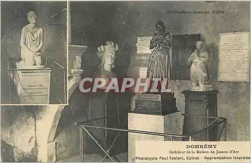 Cartes postales Domremy Interieur de la Maison de Jeanne d'Arc