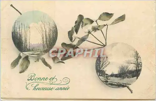 Cartes postales Bonne et Heureuse Annee