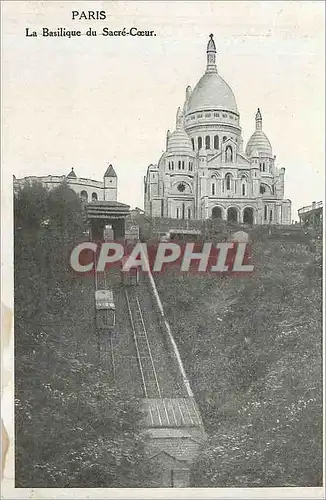 Cartes postales Paris La Basilique du Sacre Coeur