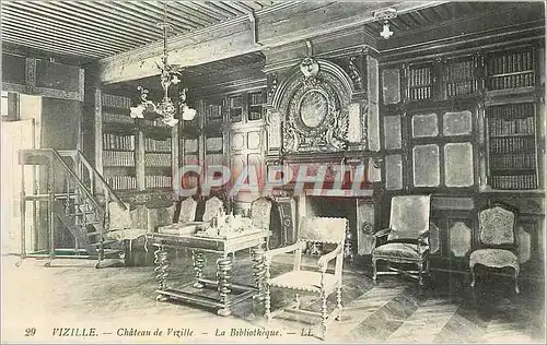 Cartes postales Vizille Chateau de Vizille la Bibliotheque