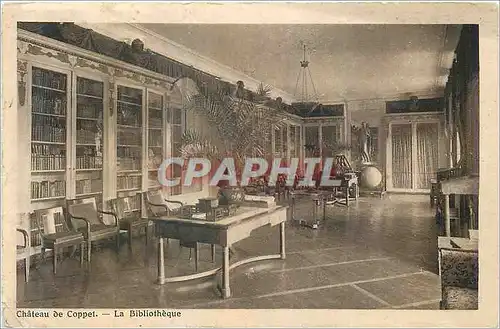 Ansichtskarte AK Chateau de Coppet la Bibliotheque