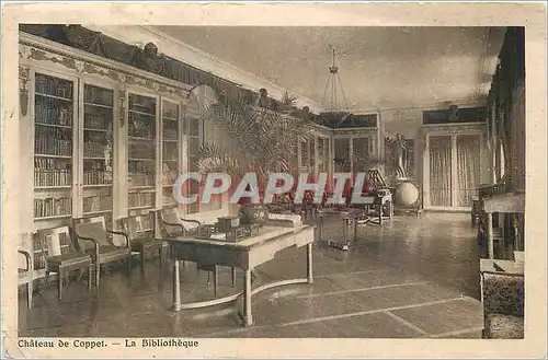 Cartes postales Chateau de Coppet la Bibliotheque