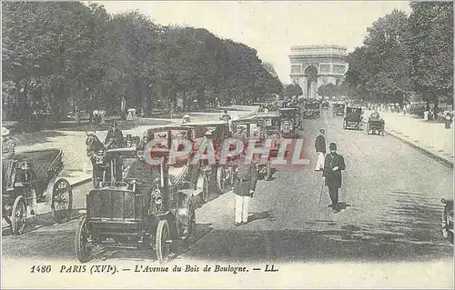 REPRO Paris (XVIe) l'Avenue du Bois de Boulogne