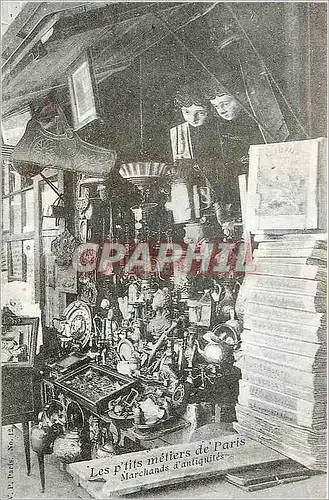 REPRO les Petits Metiers de Paris Marchands d'Antiquites