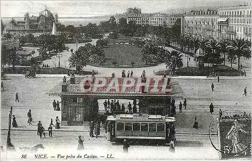 REPRO Nice Vue Prise du Casino Tramway