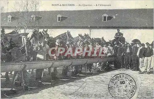 REPRO Pont a Mousson Cavalerie au Quartier a l'Abreuvoir