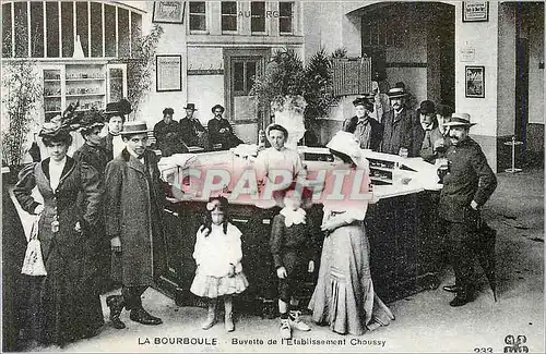 Cartes postales la Bourboule Buvette de l'Etablissement Choussy
