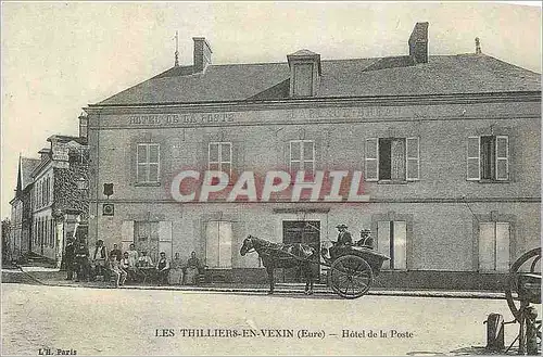 Cartes postales les Thilliers en Vexin (Eure) Hotel de la Poste
