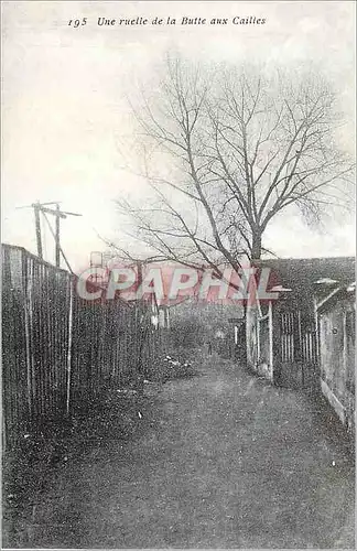 REPRO Une Ruelle de la Butte aux Cailles