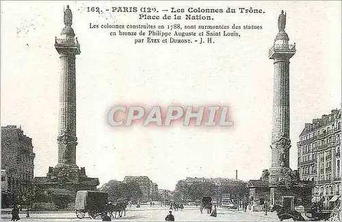 REPRO Paris (12e) Les Colones du Trone Place de la Nation