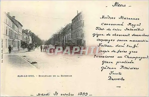REPRO Bar le Duc Boulevard de la Rochelle Une Carte Gourmande