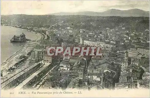 Cartes postales Nice Vue Panoramique prise du Chateau