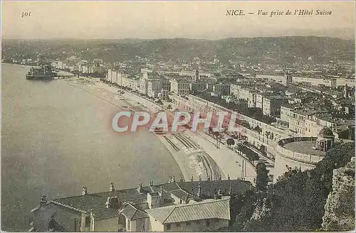 Cartes postales moderne Nice Vue prise de L'Hotel Suisse