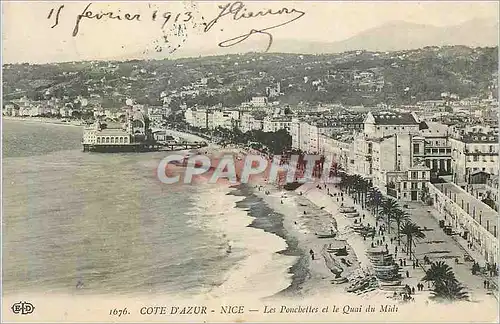 Ansichtskarte AK Cote d'Azur Nice Les Pouchettes et le Quai du Midi