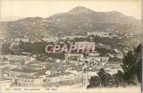 Cartes postales Nice Vue Generale