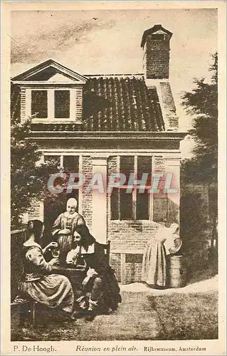 Cartes postales Rijksmuseum Amsterdam Reunion en Plein Air