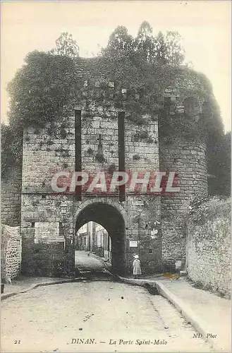 Cartes postales Dinan La Porte Saint Malo