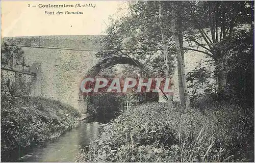 Ansichtskarte AK Coulommiers (S et M) Pont des Romains