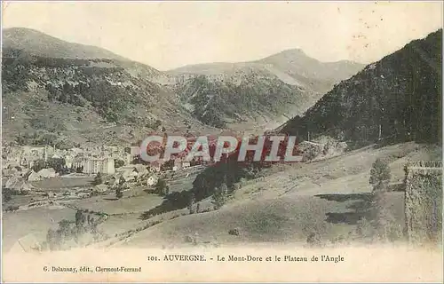 Cartes postales Auvergne Le Mont Dore et le Plateau de l'Angle