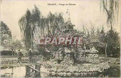 Cartes postales Chagny Vierge du Chateau