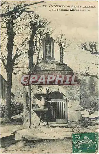 Cartes postales Notre Dame de Liesse La Fontaine Miraculeuse